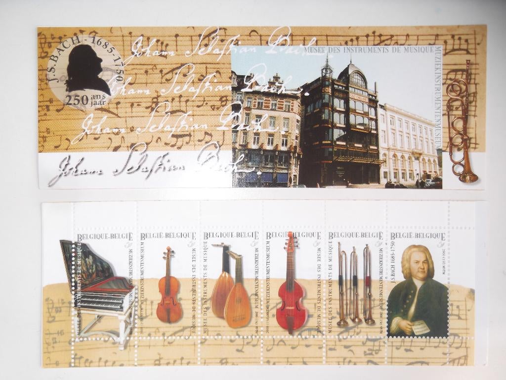 B35 Bach MNH, Enlèvement ou Envoi, Non oblitéré, Gomme originale