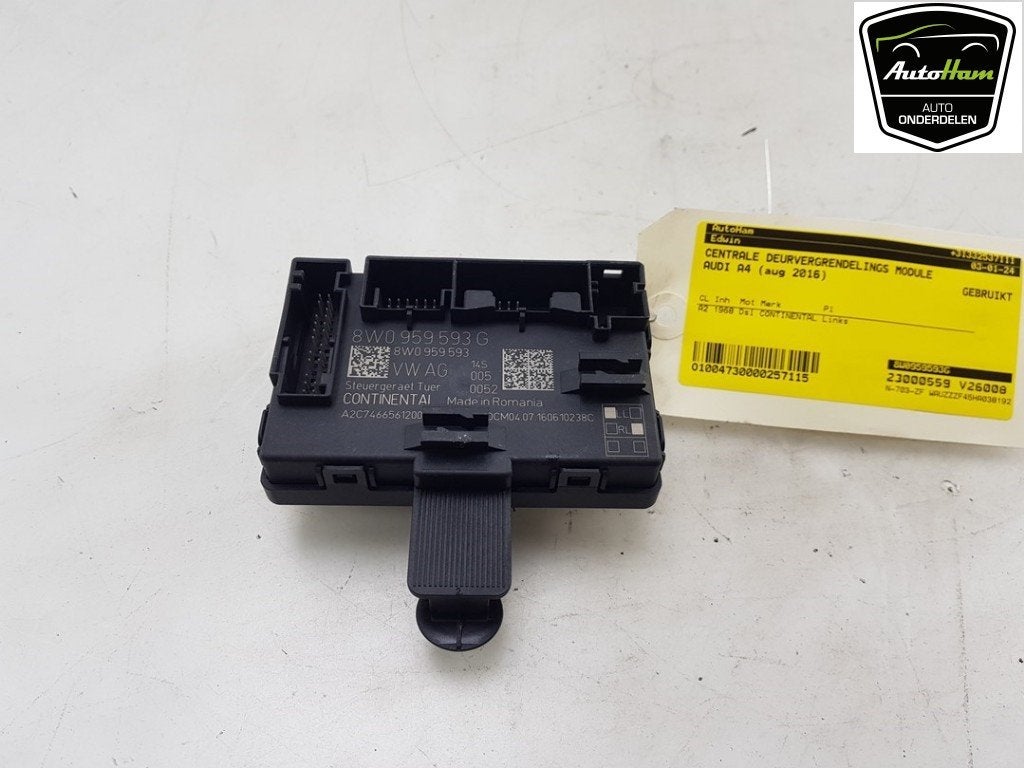 COMPUTER CENTRALE VERGRENDELING Audi A4 Avant (B9), Gebruikt, Audi