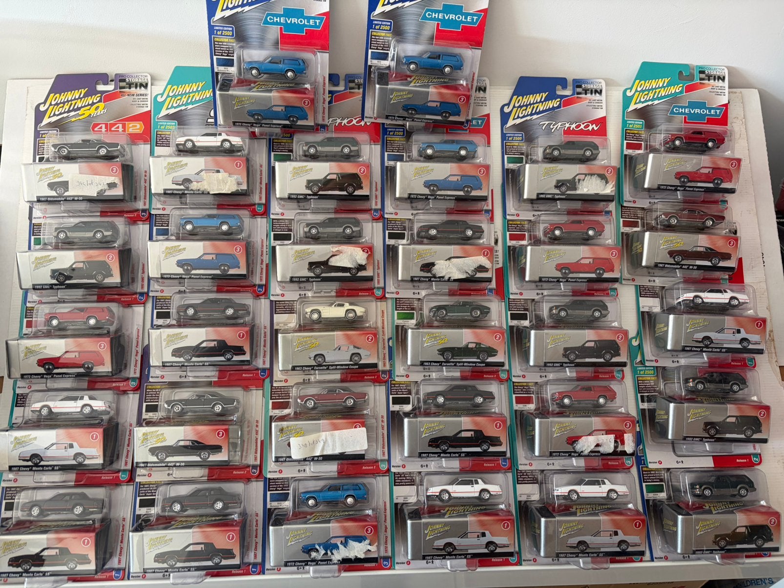Jhonny lightning 32 stuks, Hobby en Vrije tijd, Ophalen of Verzenden, Zo goed als nieuw