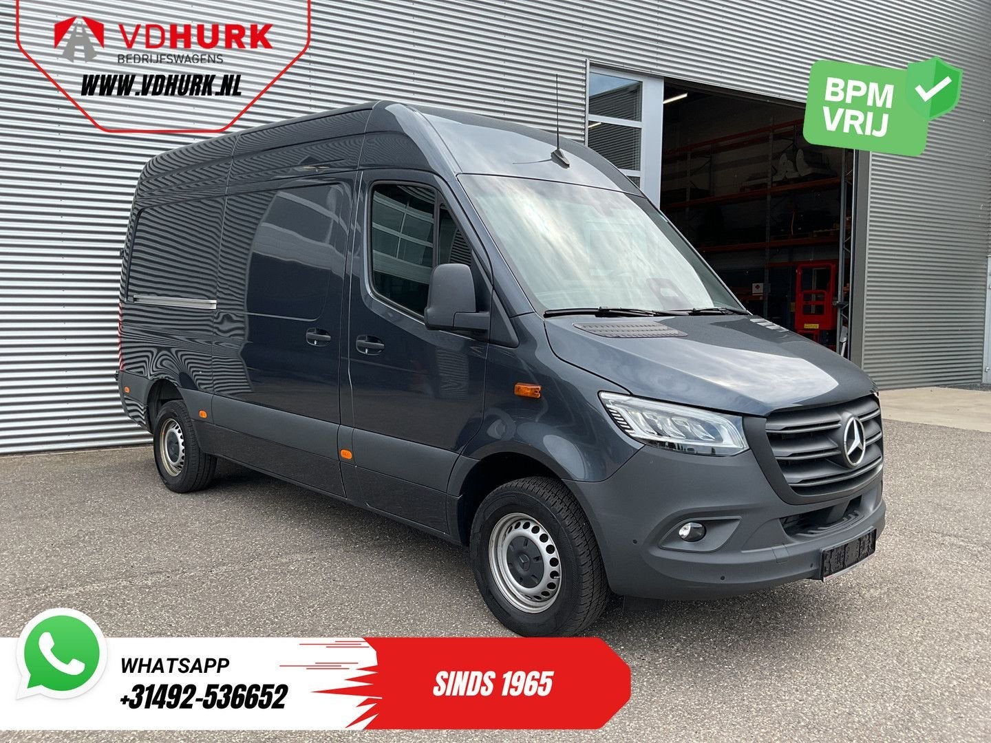 Mercedes-Benz Sprinter 317 CDI Aut. L2H2 LED/ Stoelverw./ Ge, Automaat, Mercedes-Benz, Bedrijf, Diesel