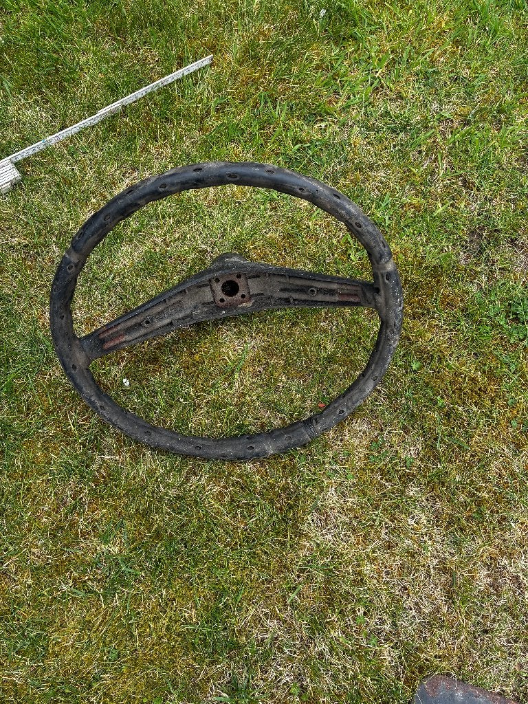 Oldtimer stuur, Ophalen of Verzenden