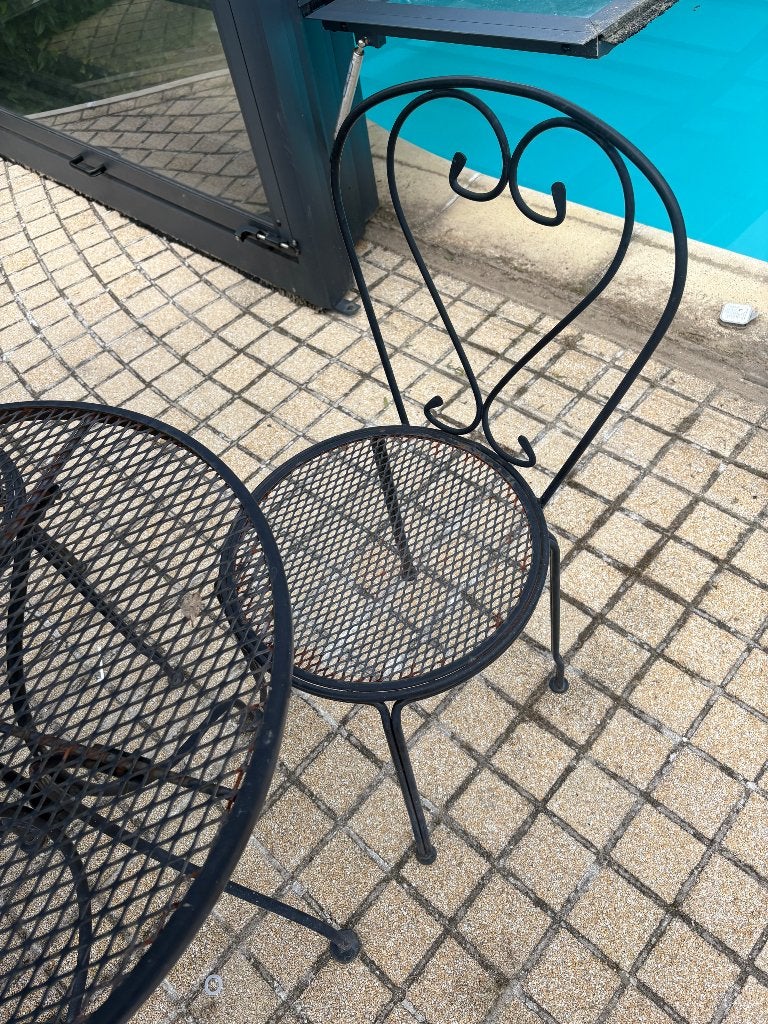 Tuinset, Ophalen, Gebruikt, Metaal