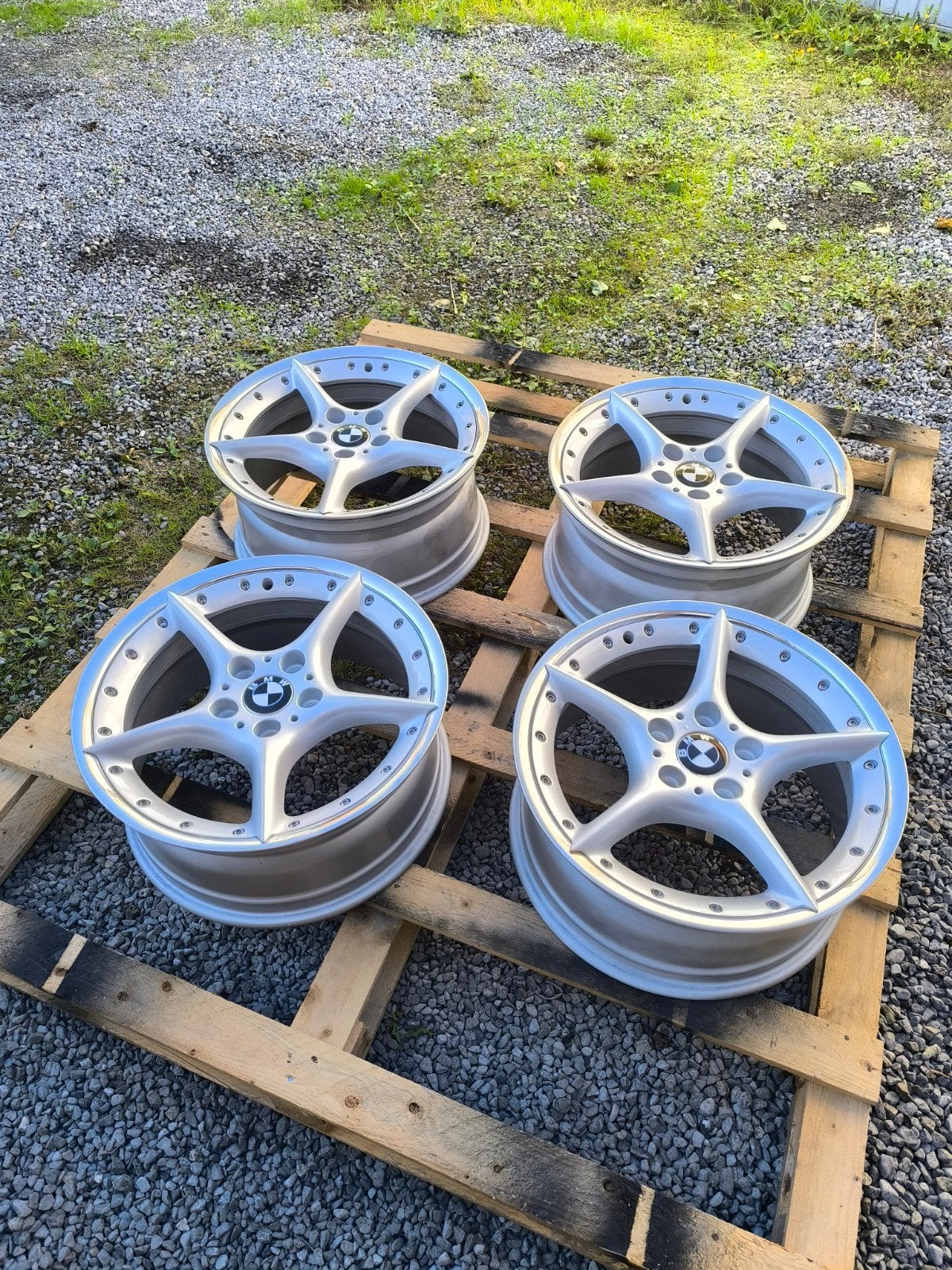 jantes bbs démontables 2parties 18p 5x120 bmw, Enlèvement, BMW