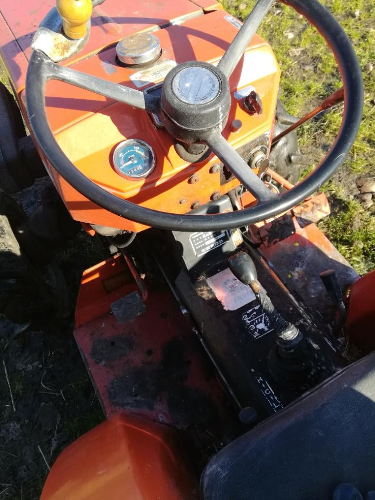 minitractor avec timon, Enlèvement