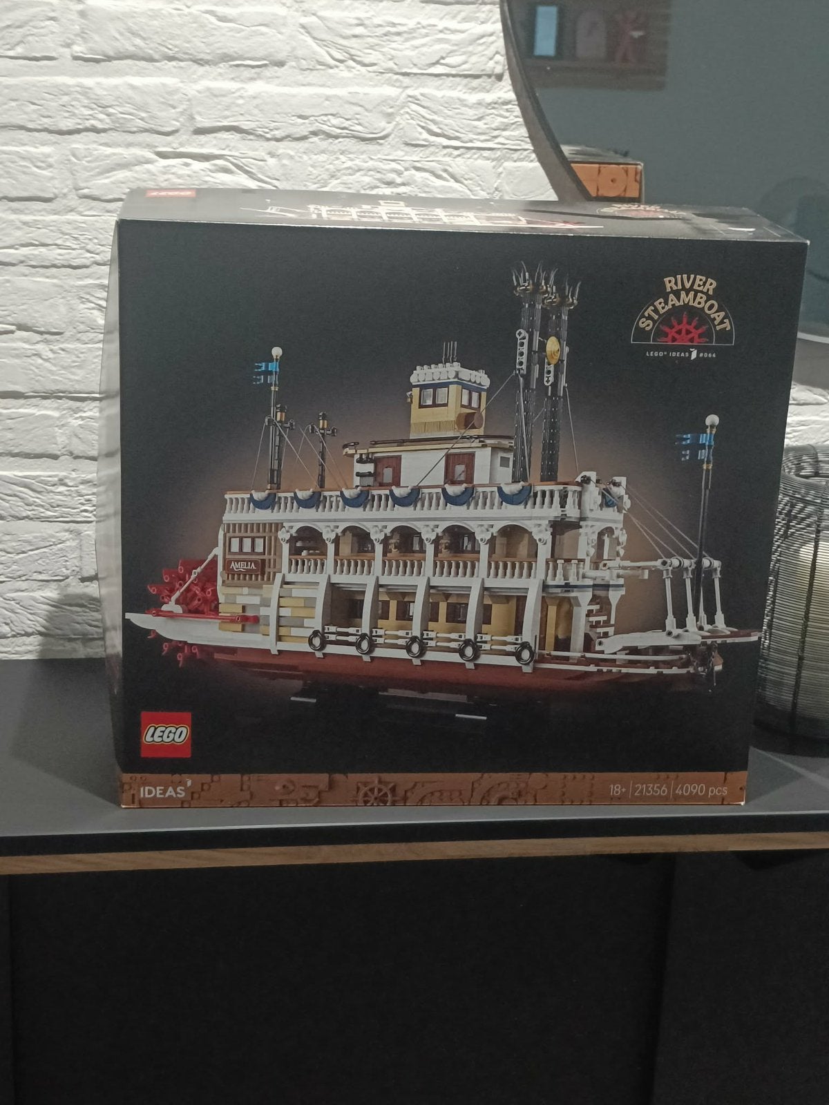 Lego 21356 River steamboat Amelia, Enlèvement, Comme neuf