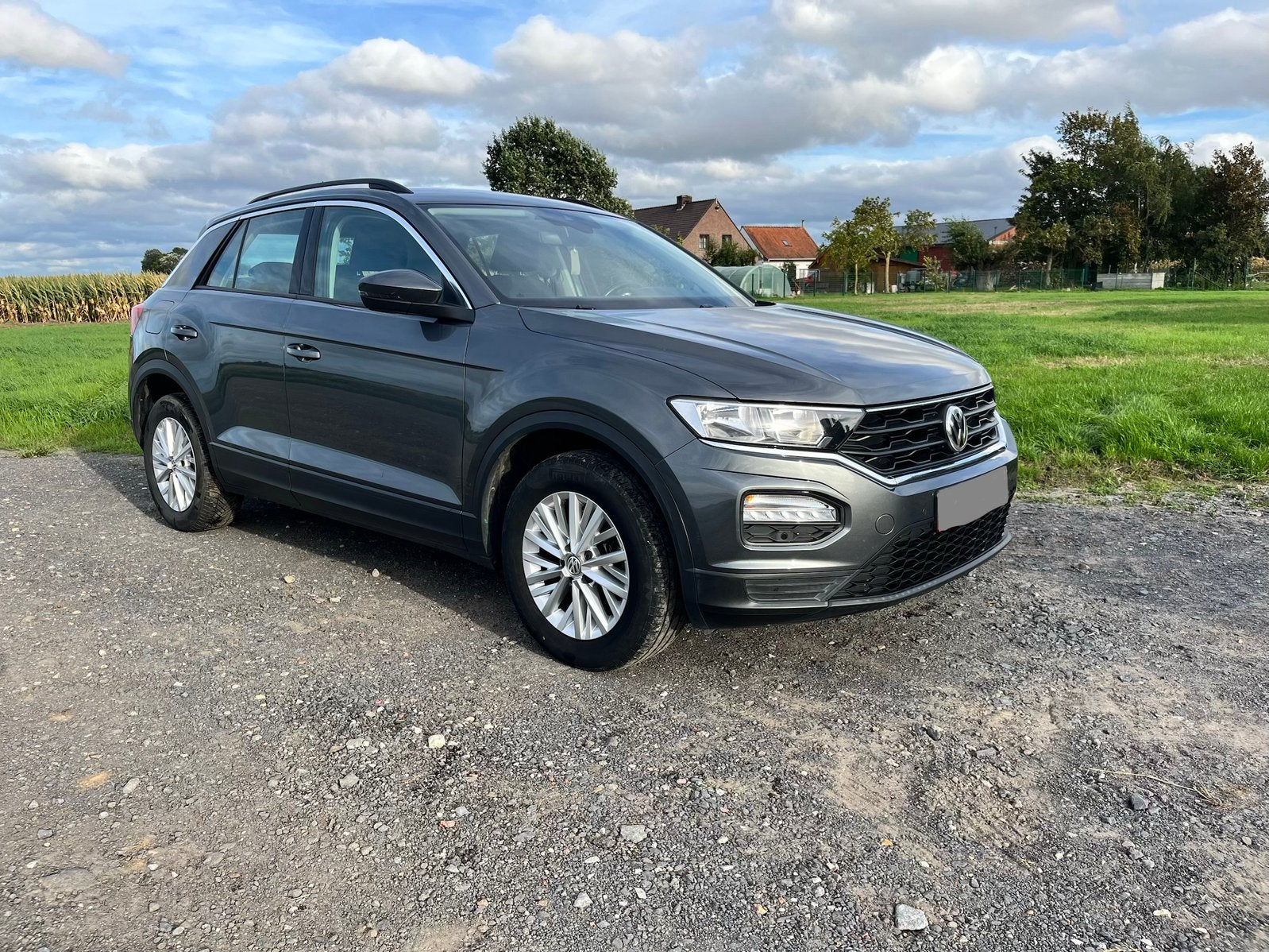 Volkswagen T-Roc 1.0 TSI, Autos, Volkswagen, Argent ou Gris, Achat, Euro 6, Boîte manuelle