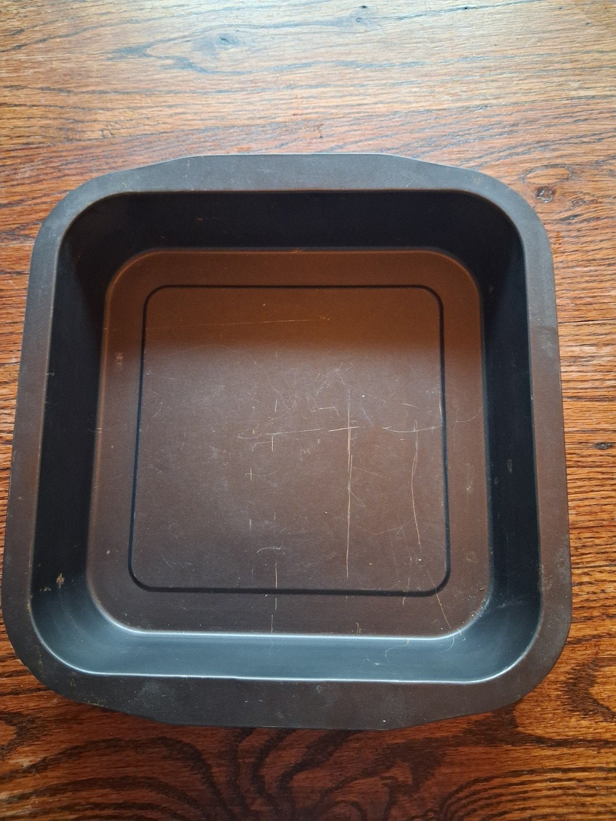 vierkante bakvorm 22 cm, Ophalen, Gebruikt, Bakvorm