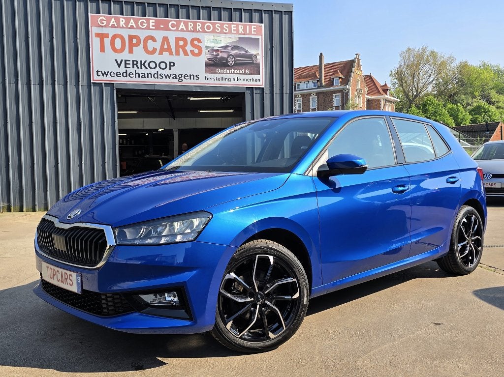 ✔SKODA FABIA 1.0TSI DSG 2024 116pk - 28 000km❕ SPOTPRIJS!, Stof, Blauw, https://public.car-pass.be/vhr/4cd803b1-8fb3-4042-b519-e37ba25b06d1