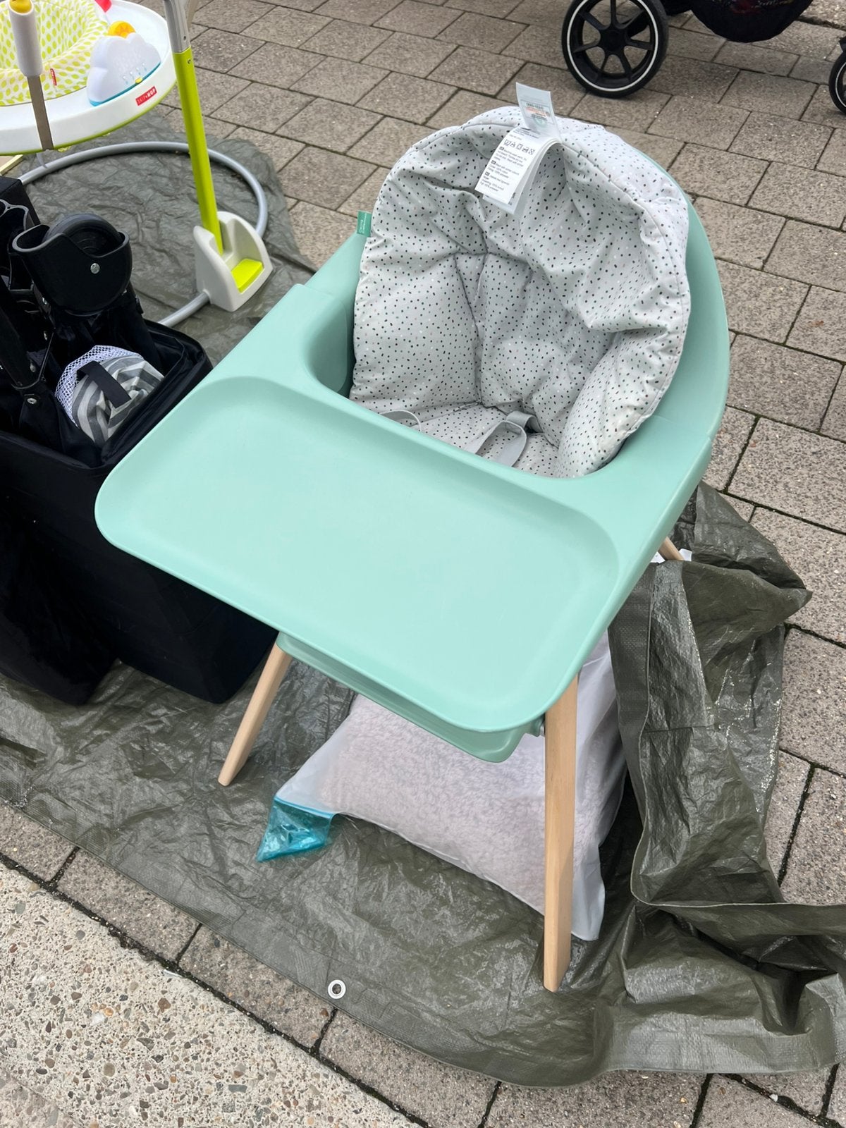 Stokke clikk eetstoel, Ophalen, Zo goed als nieuw, Overige typen, Aanschuifbaar