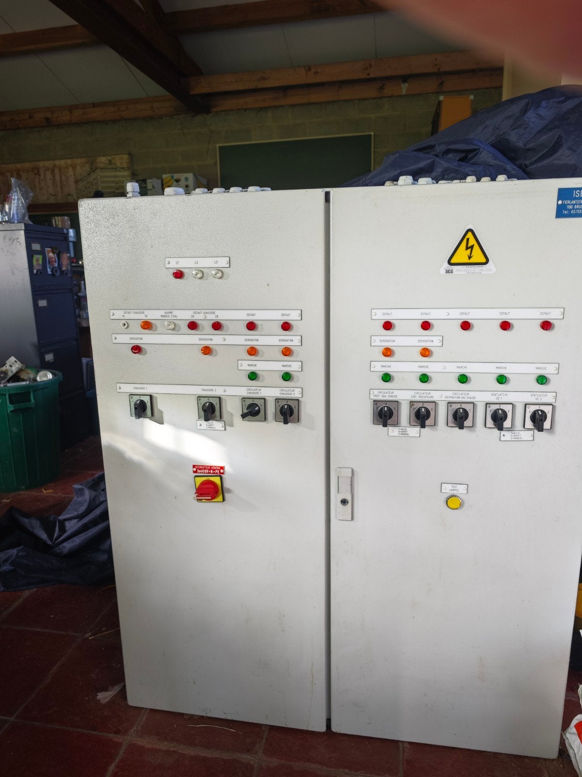 Armoire électrique industrielle - Coffret de distribution, Bricolage & Construction, Électricité & Câbles, Enlèvement, Utilisé