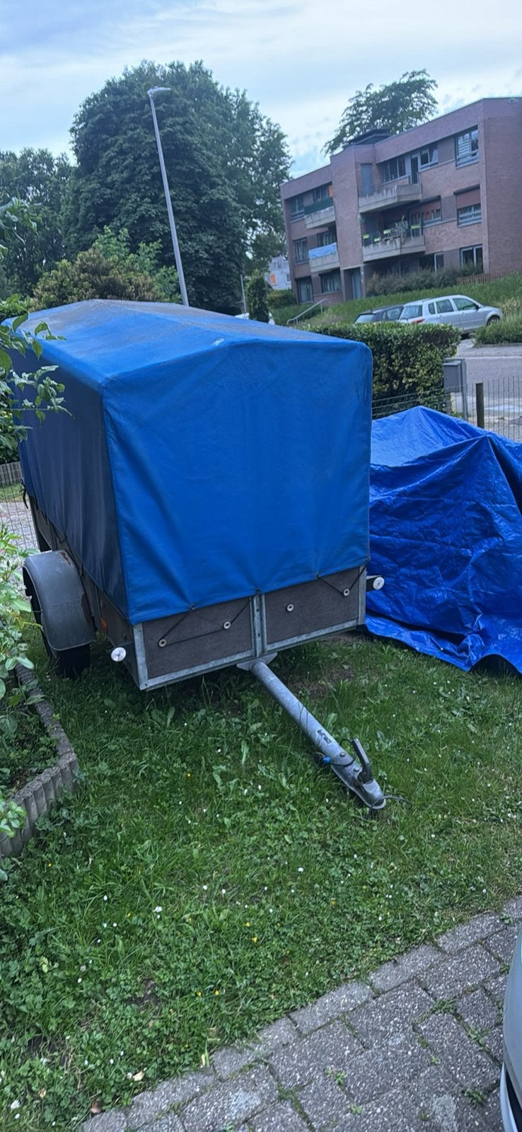 Aanhangwagen met huif, Ophalen of Verzenden