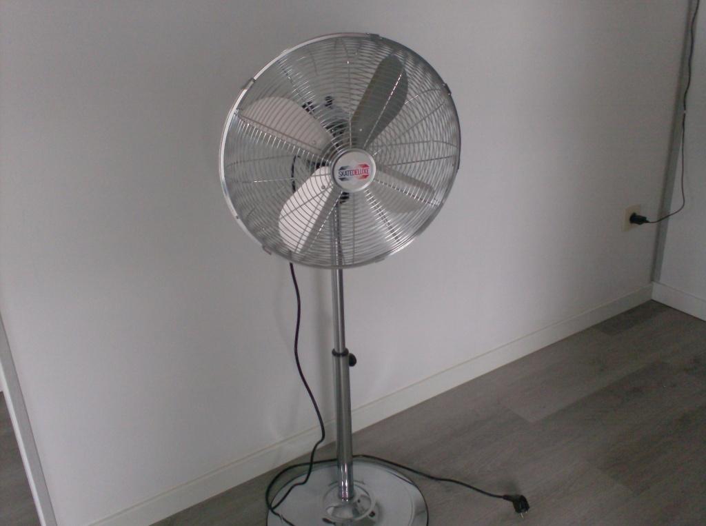 ventilator handson zilver, Electroménager, Ventilateurs, Enlèvement ou Envoi, Ventilateur de trépied