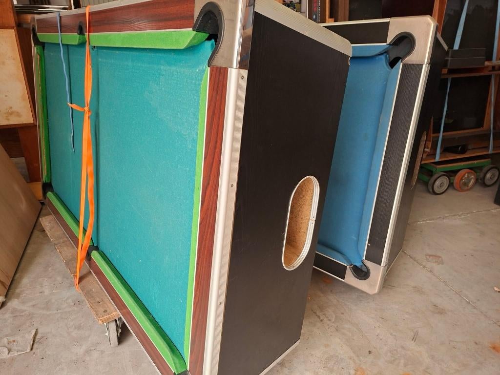 Poolbiljarts van overname., Ophalen, Gebruikt, Pooltafel