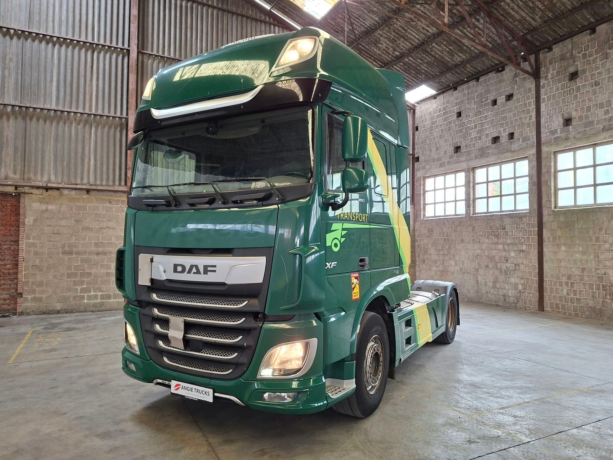 DAF XF 480 FT SSC | HYDRAULISCHE PTO | 4x2 | STANDAIRCO, Auto's, Automaat, Achterwielaandrijving, Euro 6, Diesel