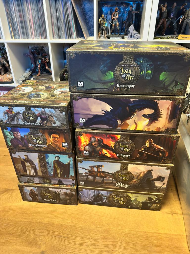 Joan of arc time of legends board game, Hobby en Vrije tijd, Ophalen, Zo goed als nieuw