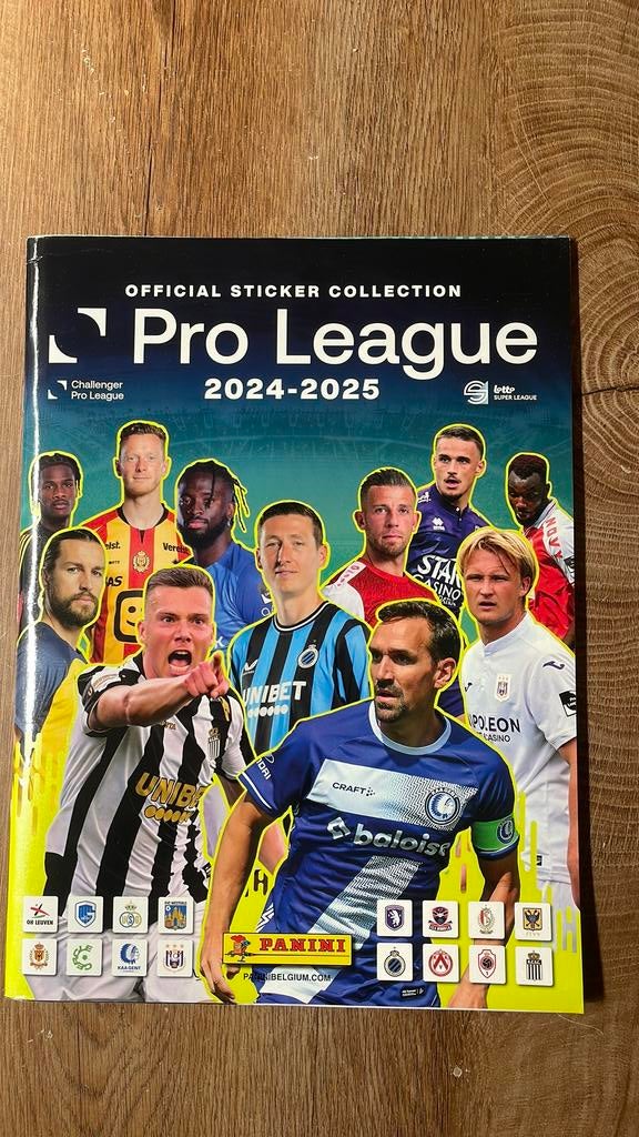 Panini pro league 2024 2025 compleet volledig album, Enlèvement ou Envoi, Comme neuf