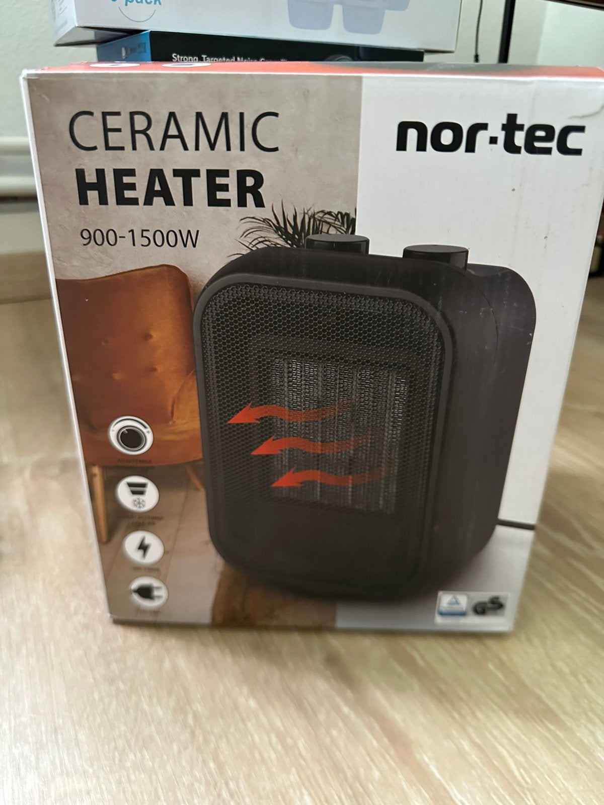 Chauffage soufflant Nortec salle de bain 3 modes réglables, Enlèvement ou Envoi, Utilisé
