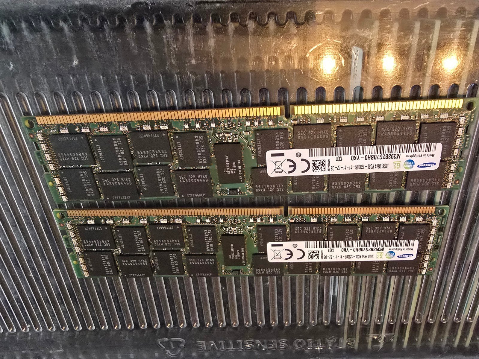 Kit memoire ECC 32GB ddr3l 1600(2x16gb), Computers en Software, RAM geheugen, Ophalen of Verzenden