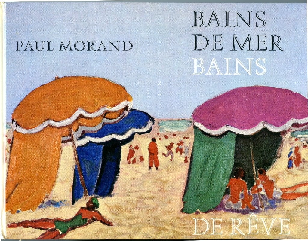à vendre : livre « bains de mer bains de rêve », Enlèvement ou Envoi, Paul Morand