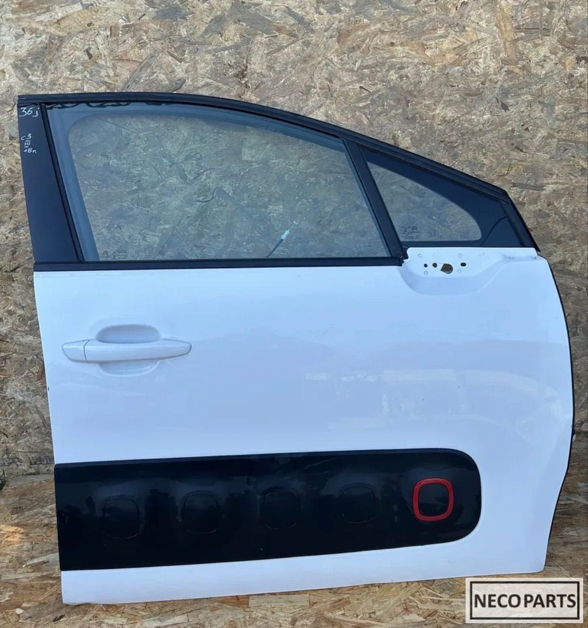 CITROEN C3 III PORTIER DEUR LINKS COMPLEET ORIGINEEL, Gebruikt, -, Ophalen of Verzenden, Achter