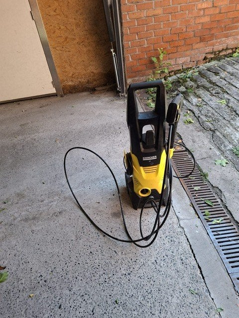 Hogedrukreiniger Kärcher, Doe-het-zelf en Bouw, Ophalen, Gebruikt