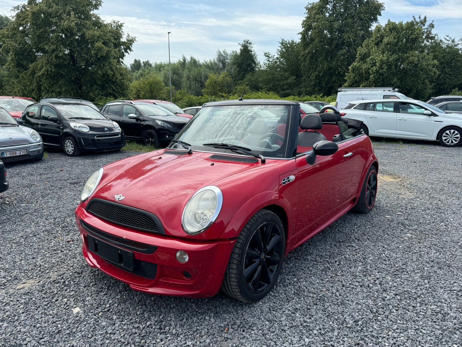 MINI ONE CABRIOLET, Autos, Mini, Rouge, Achat, Entreprise, Cabriolet