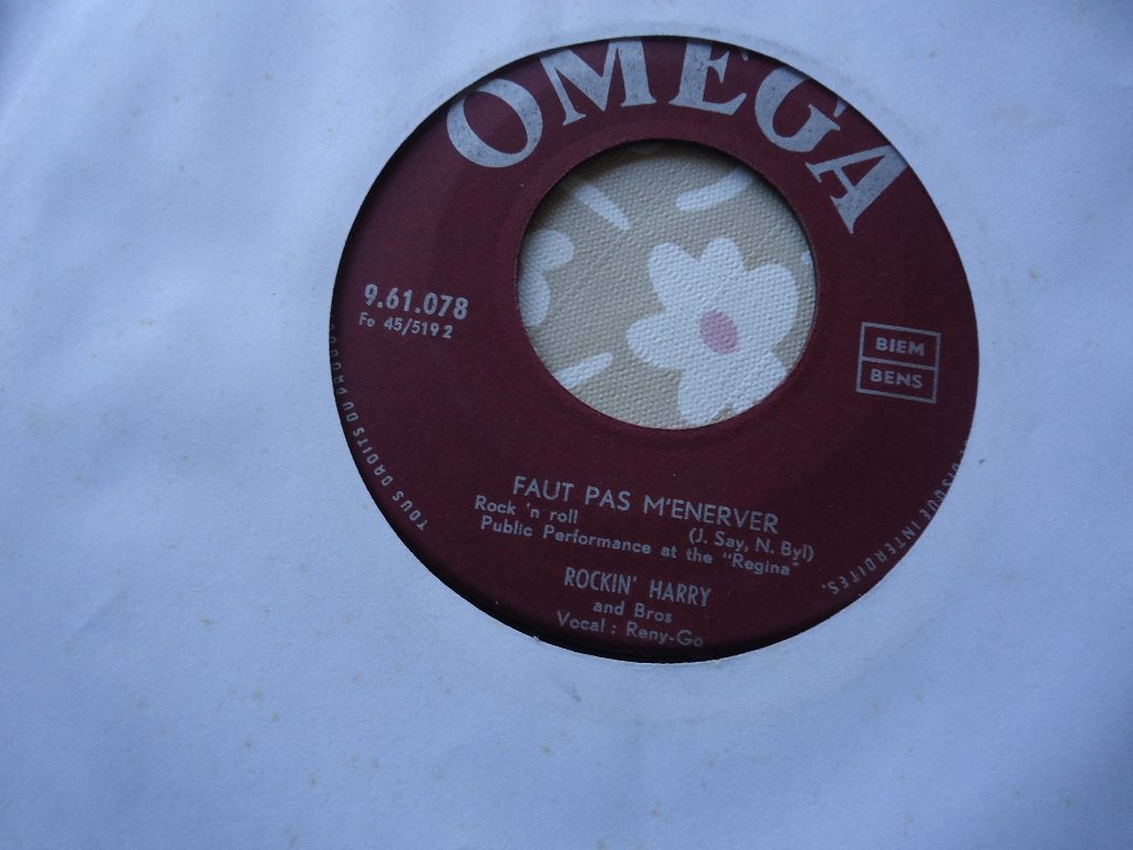 7" Rockin HARRY - Faut pas m'enerver, Ophalen of Verzenden