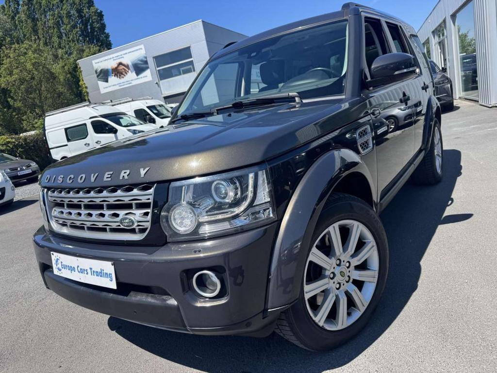 Land Rover Discovery 4 HSE 3.0SDV6 255ch PHASE 3 BVA 7 PLACE, Autos, Land Rover, Cuir, Argent ou Gris, Achat, 213 g/km