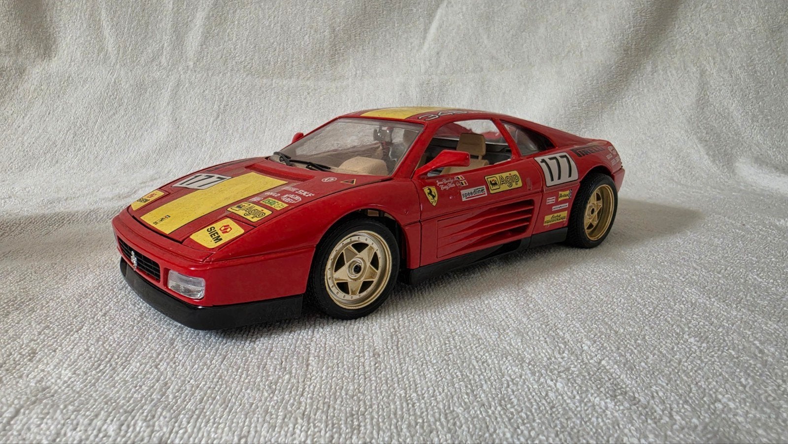 Ferrari 348tb evoluzione uitgave 1991, Enlèvement ou Envoi, Comme neuf, Voiture, Burago