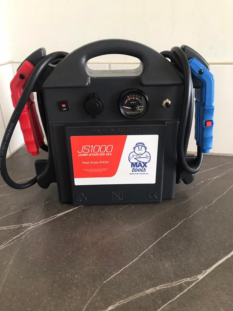 Professionele Jumpstarter Booster 12V MaxTools JS1000, Ophalen, Zo goed als nieuw