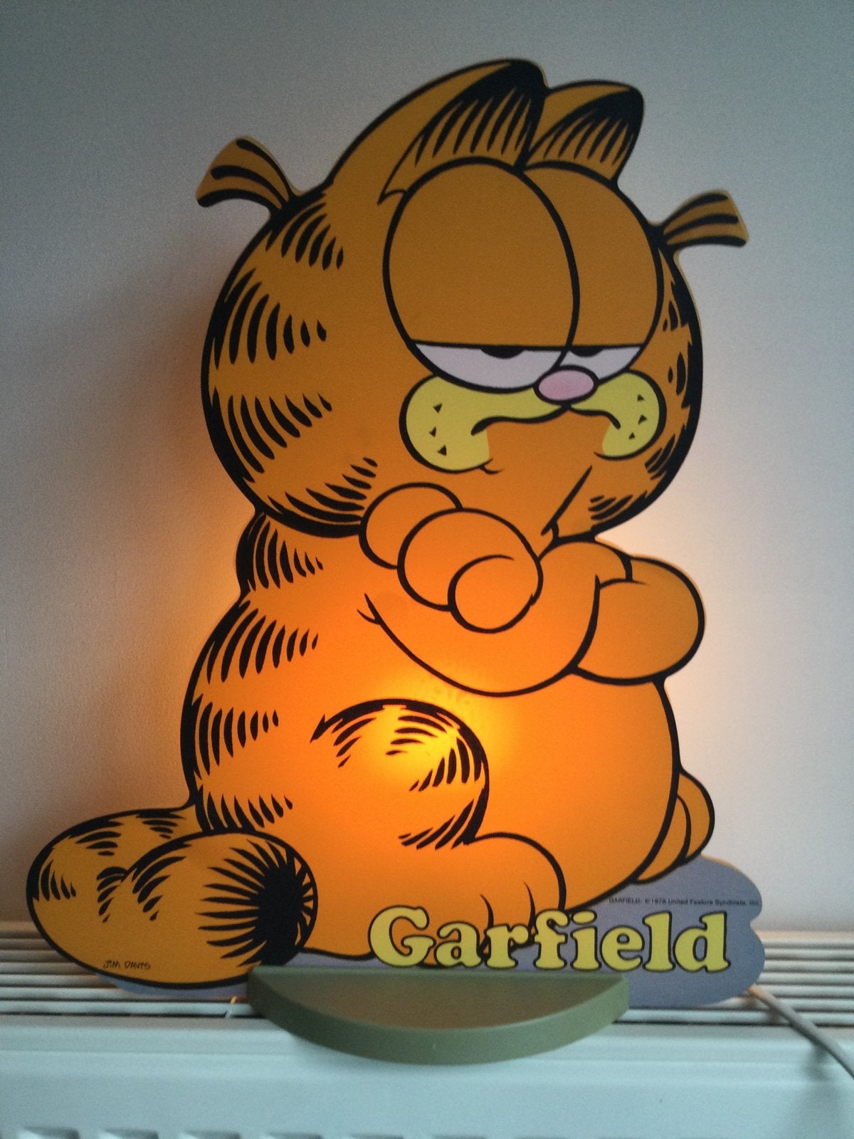 Nachtlamp Garfield 2 stuks., Collections, Enlèvement, Garfield, Utilisé, Ustensile