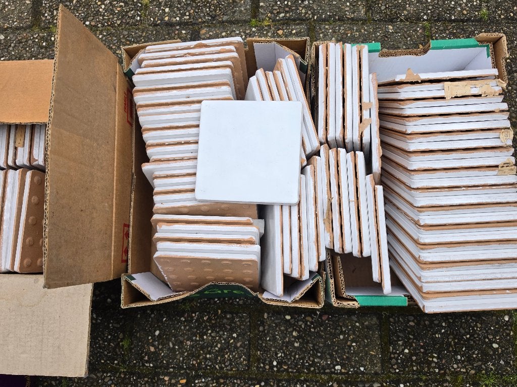 NIEUWE Faience Tegels ---- allerlei tegels, Doe-het-zelf en Bouw, Tegels, Ophalen, Nieuw