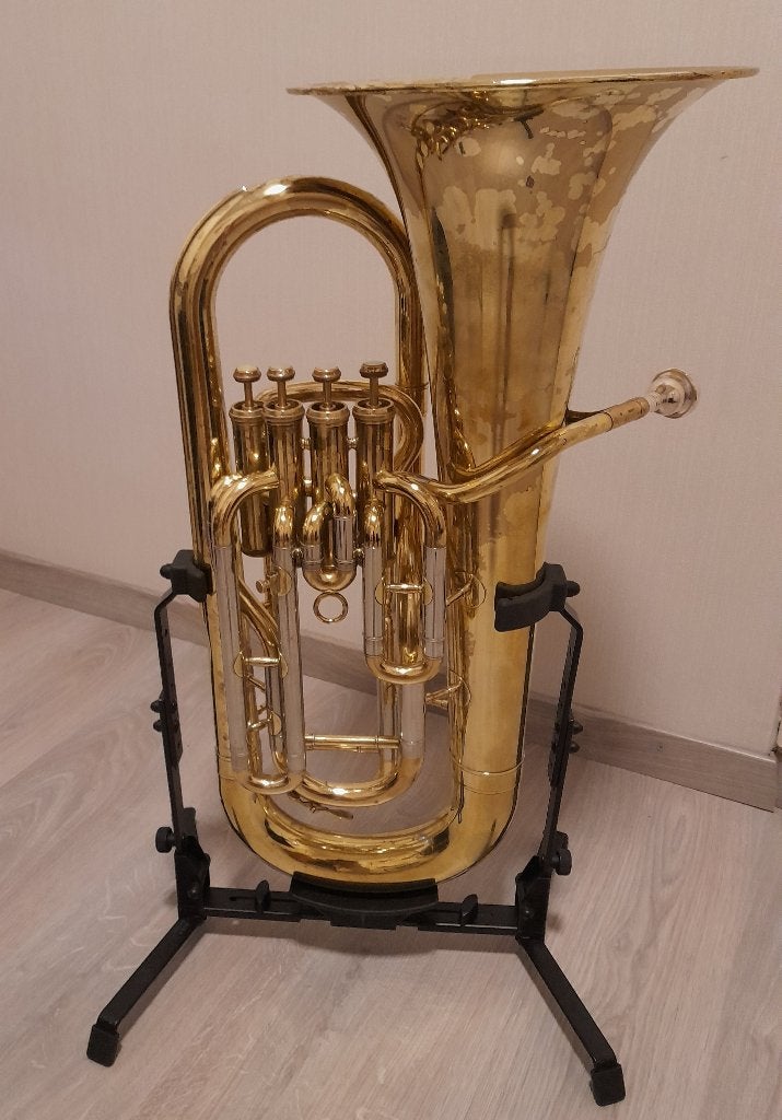 Yamaha yep321 nr. 009044, Muziek en Instrumenten, Ophalen, Zo goed als nieuw, Euphonium of Tenortuba, Met koffer of draagtas