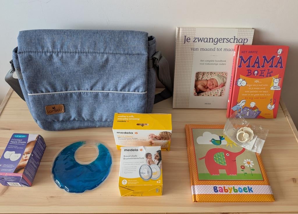 Verzorgingstas met must-haves voor kersverse mama's, Kinderen en Baby's, Ophalen, Nieuw