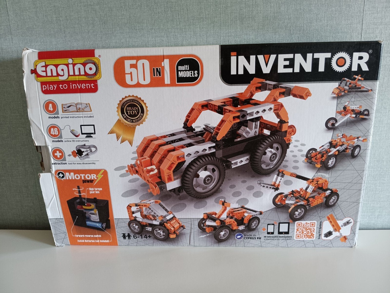 gemotoriseerde bouwset Engino, Ophalen, Zo goed als nieuw, Overige merken