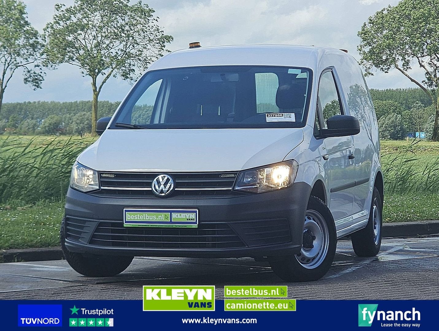 Volkswagen CADDY 2.0 102Pk Euro6 Cruise!, Auto's, Bestelwagens en Lichte vracht, Wit, Bedrijf, Te koop, Cruise Control