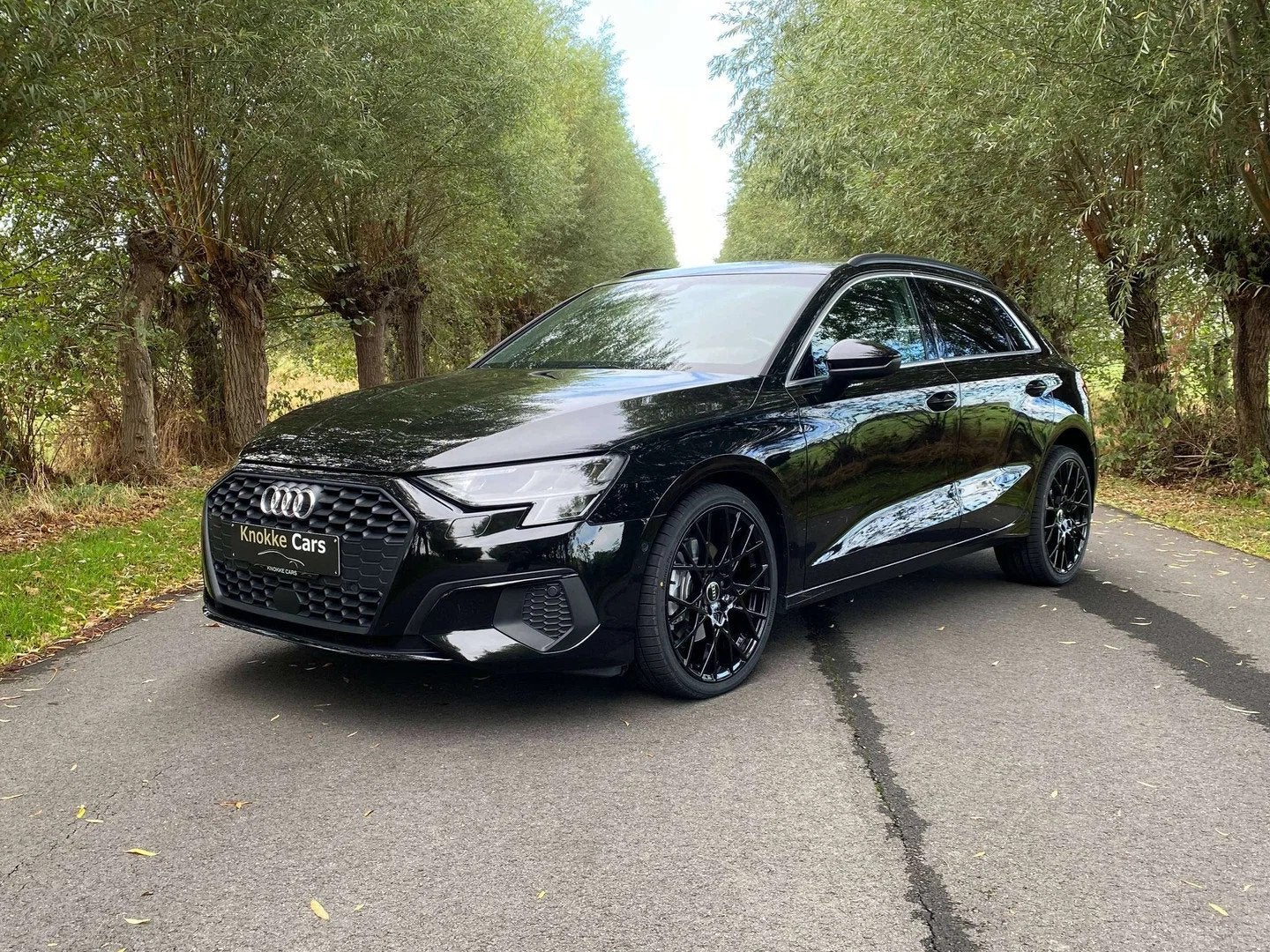 Audi A3 (bj 2021, automaat), Automaat, Gebruikt, Zwart, Bedrijf