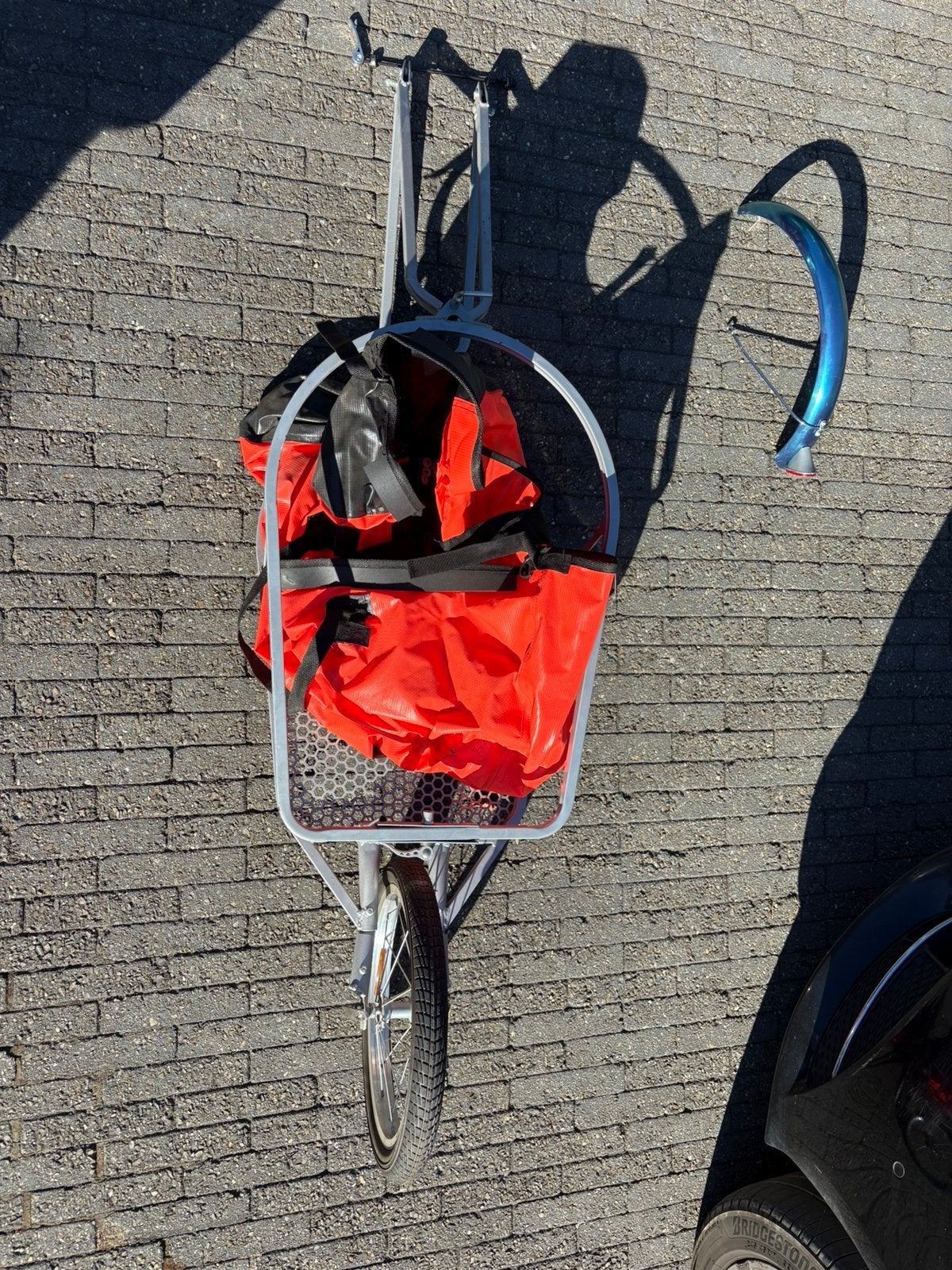 bagagetrailer – ongebruikt – compleet, Ophalen of Verzenden, Zo goed als nieuw