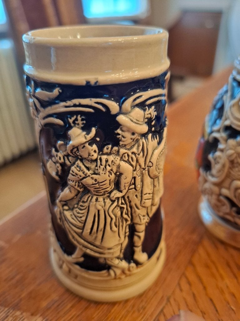 traditionele Duitse bierpullen, Verzamelen, Ophalen, Zo goed als nieuw, Pul(len), Overige merken