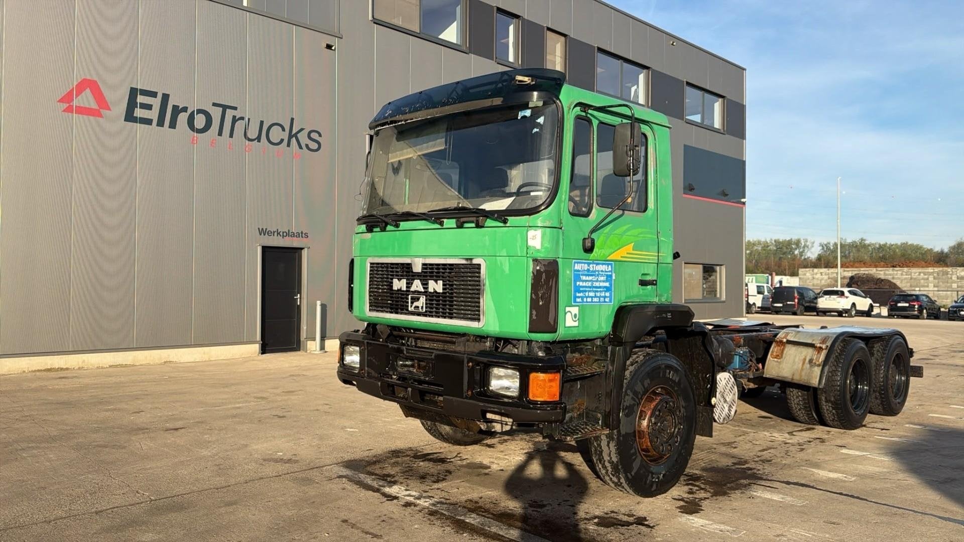 MAN 26.272 (MANUAL PUMP / POMPE MANUELLE / LAMES / GRAND PON, Euro 2, Achat, Entreprise, Boîte manuelle