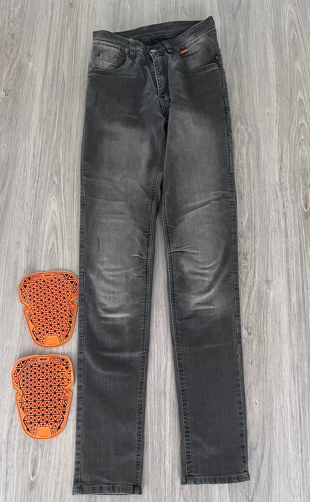 Richa motorjeans grijs W32/L34 incl protectoren, Ophalen of Verzenden