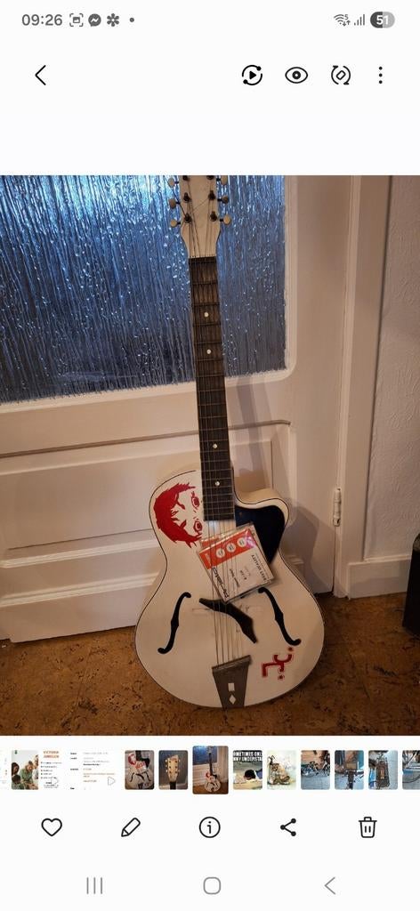 Guitare Egmond, Muziek en Instrumenten, Ophalen