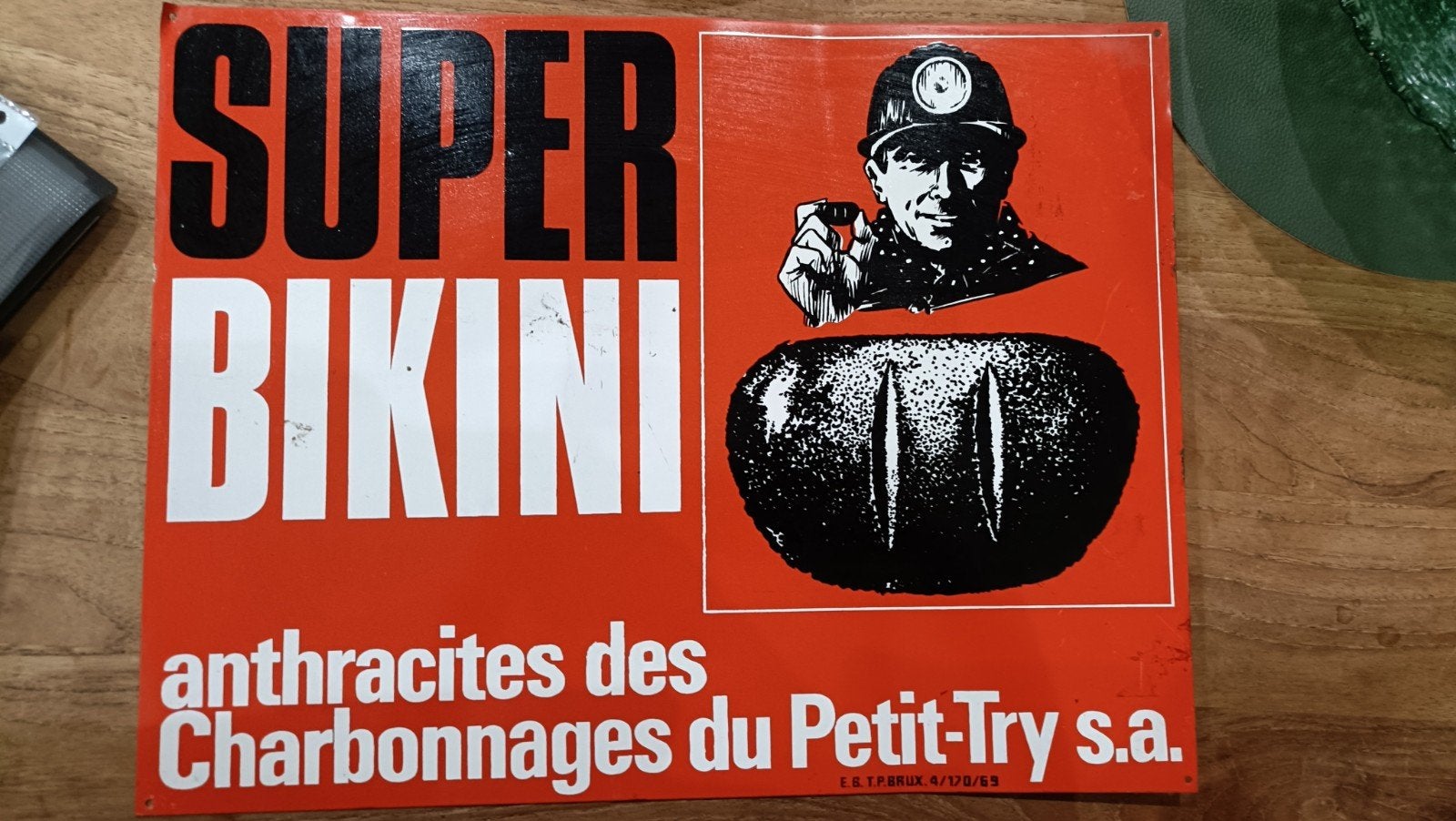plaque super bikini vintage, Bricolage & Construction, Enlèvement