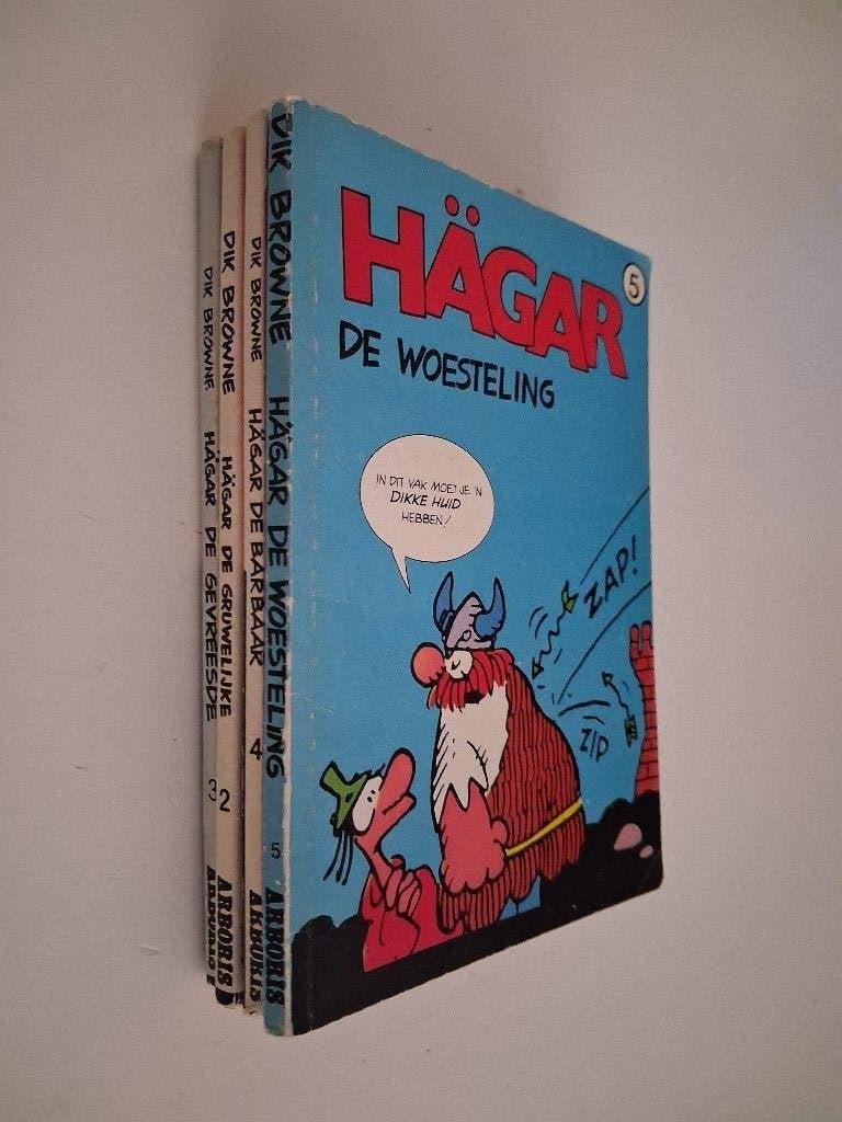 Strips Hägar, Boeken, Stripverhalen, Ophalen of Verzenden