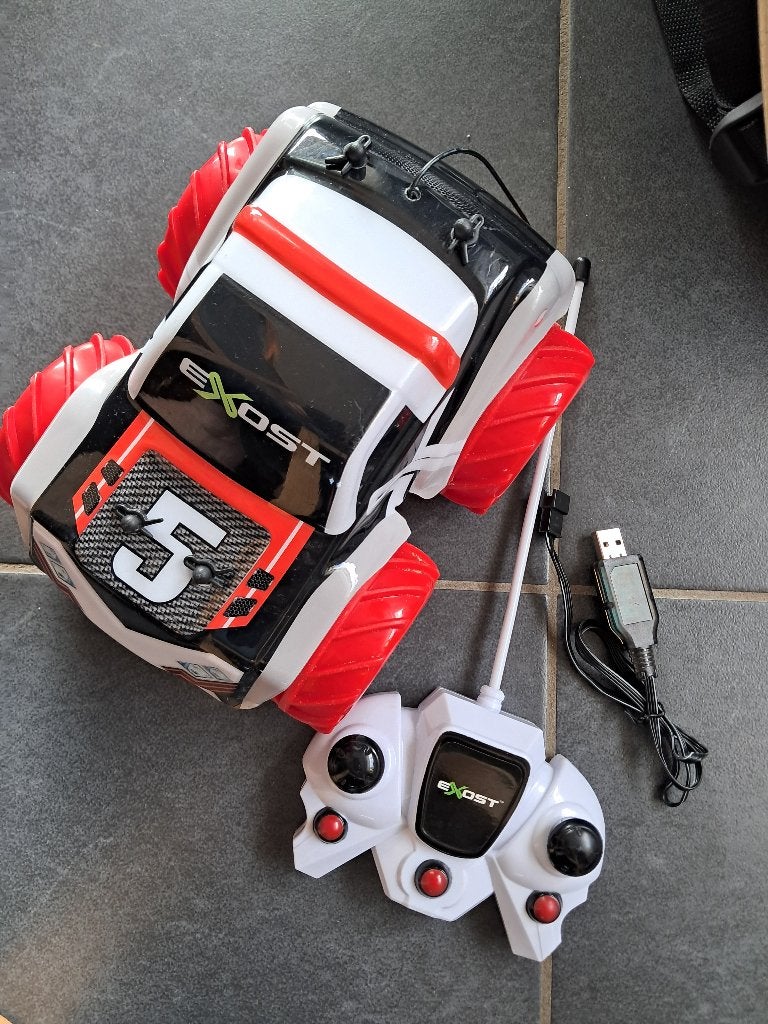 Auto op afstandsbediening exost, Kinderen en Baby's, Ophalen, Zo goed als nieuw, Afstandsbediening