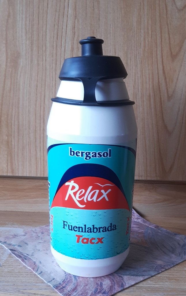 Wielrennen Cyclisme bidon drinkbus TEAM RELAX FUENLABRADA, Ophalen of Verzenden