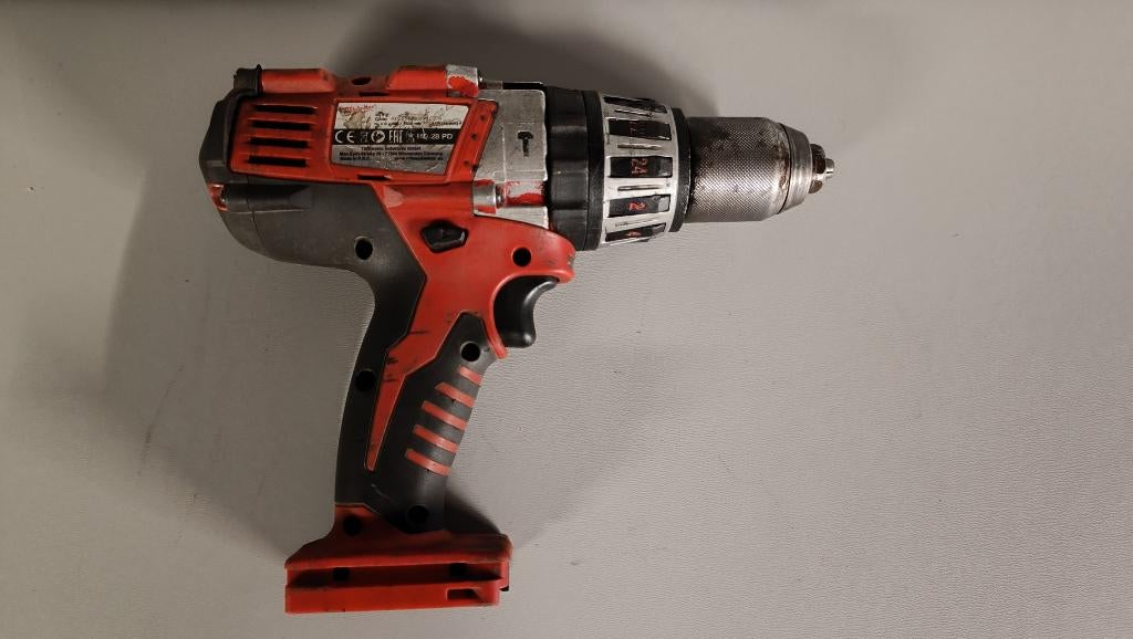 Milwaukee boormachine te koop, Ophalen, Gebruikt, Boor- en Schroefmachine, Variabele snelheid
