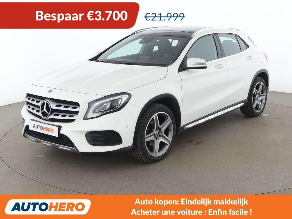 Mercedes-Benz GLA 200 GLA 200 AMG Line (bj 2019, automaat), Auto's, Gebruikt, Parkeercamera, Alcantara, 1595 cc