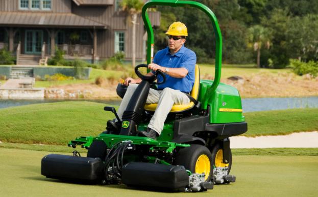 John Deere unité de coupe QA5, Tuin en Terras, Grasmaaiers, Handgrasmaaier, Zo goed als nieuw, 50 cm of meer, Kooimesmaaier