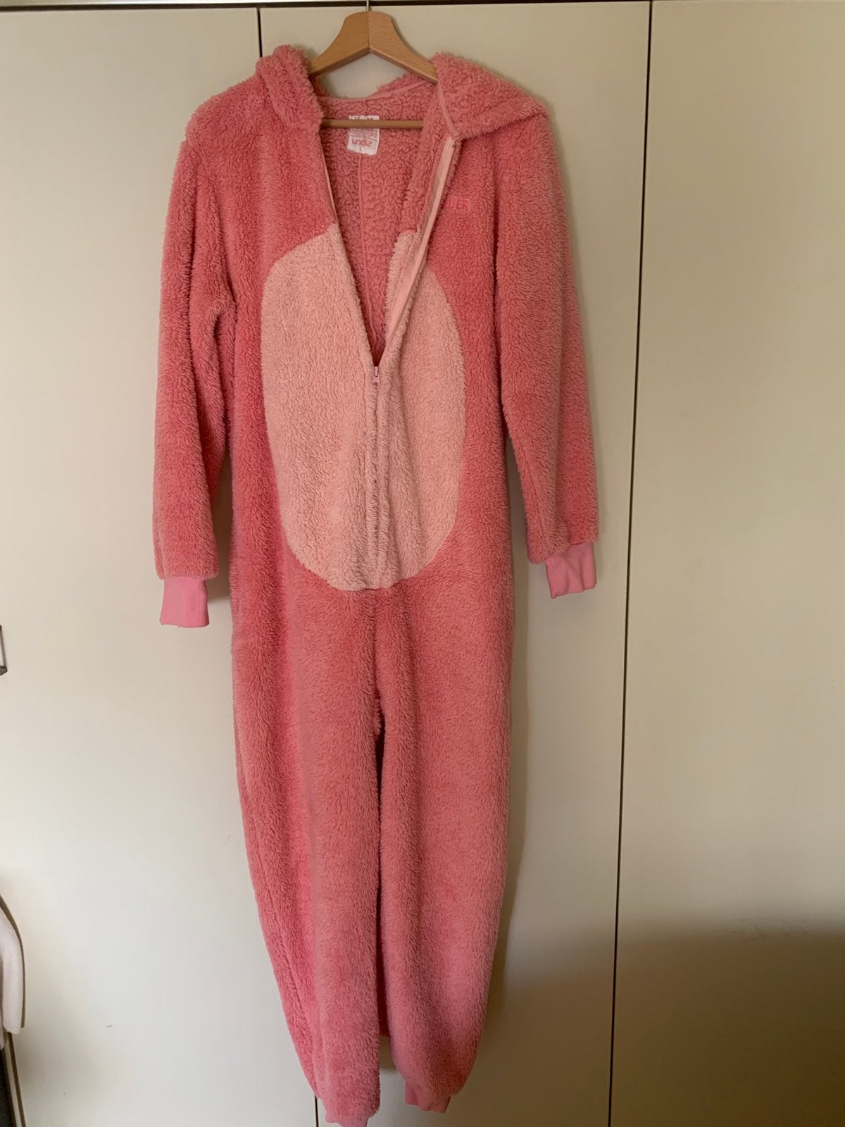 Oncy verkleedpak of pyama pink panter. Large. Undiz., Ophalen of Verzenden, Zo goed als nieuw, Maat 52/54 (L), Kleding